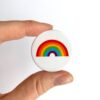 Rainbow - Pin Badge Button