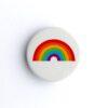 Rainbow - Pin Badge Button