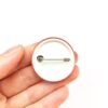 Let's Talk About Politics - Pin Badge Button