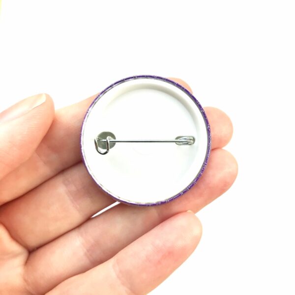 Trans Rights Are Human Rights - Pin Badge Button. Transgender Pride
