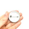 I'm Exhausted - Pin Badge Button