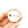 Let's Not Talk About Politics - Pin Badge Button