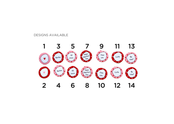 Valentine's & Galentine's Day Pin Badge Greetings Card